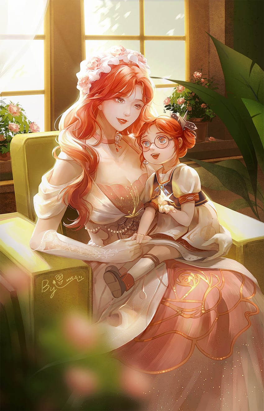 nonoy and glorier (nikki and 1 more) drawn by by_yi