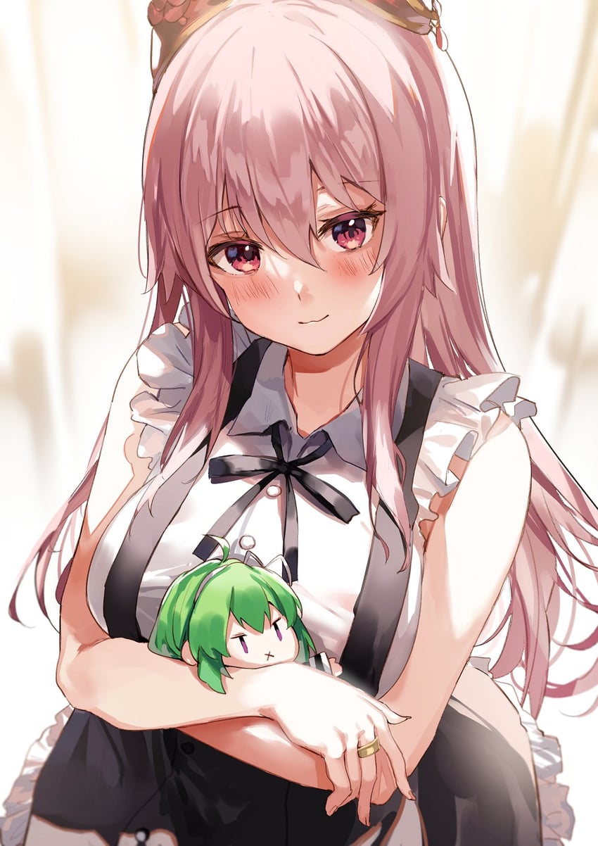 tanaka ichi and endou araya (assault lily) drawn by orihi_chihiro