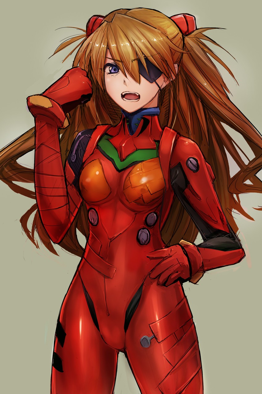 souryuu asuka langley (neon genesis evangelion and 2 more) drawn by taishi_(picchiridou)