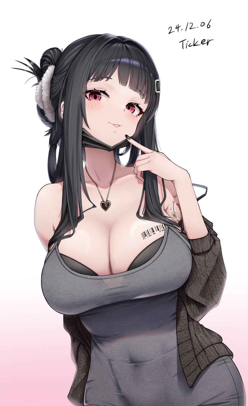 d (goddess of victory: nikke) drawn by ticker_(kks2ksy)