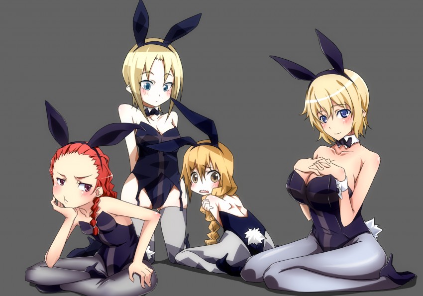 orsola aquinas, agnese sanctis, angelene, and lucia (toaru majutsu no index) drawn by touryou