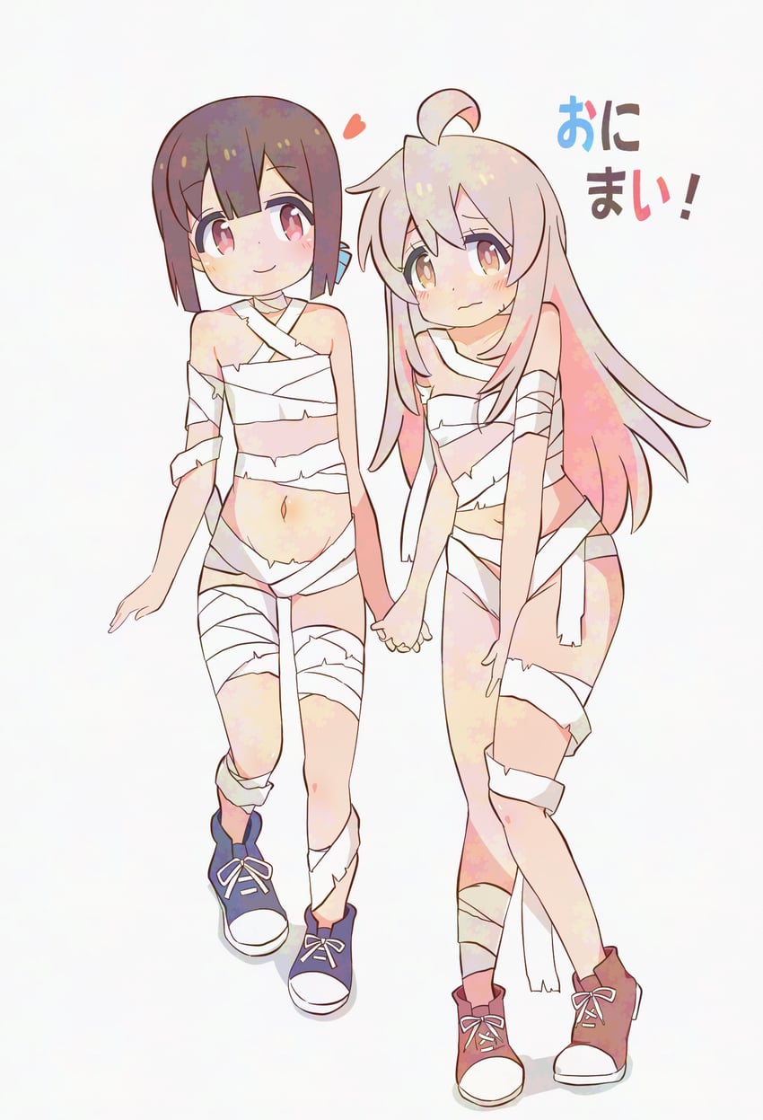 oyama mahiro and hozuki momiji (onii-chan wa oshimai!) drawn by pon_sugar