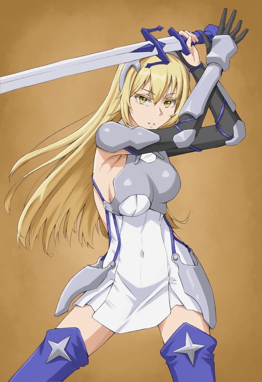 aiz wallenstein (dungeon ni deai wo motomeru no wa machigatteiru darou ka) drawn by nahz