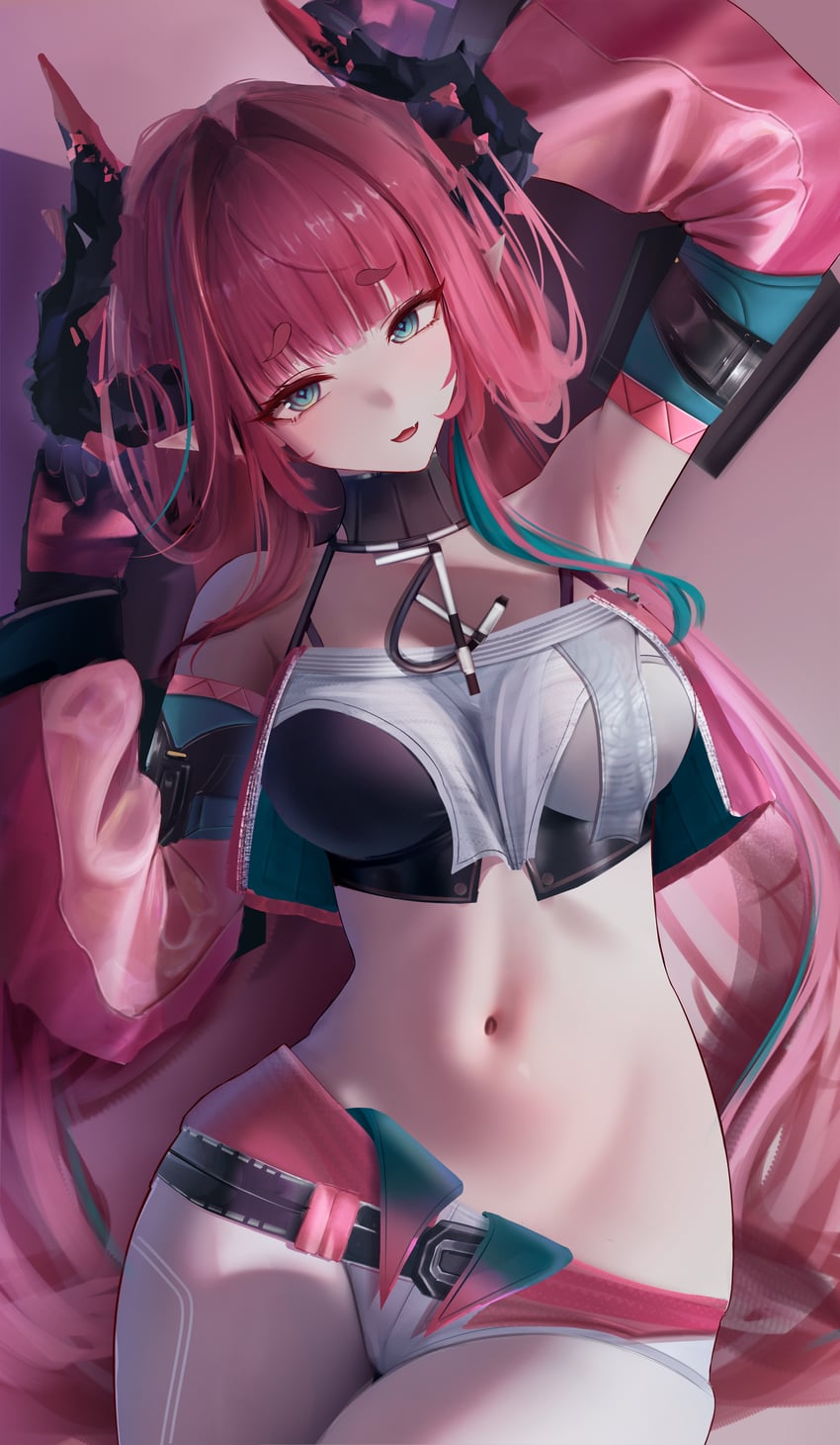 yvonne (arknights and 1 more) drawn by g11_and_bang