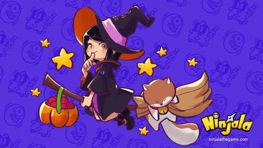 gumchi, jane, and goro (ninjala and 1 more) drawn by rianti-wong