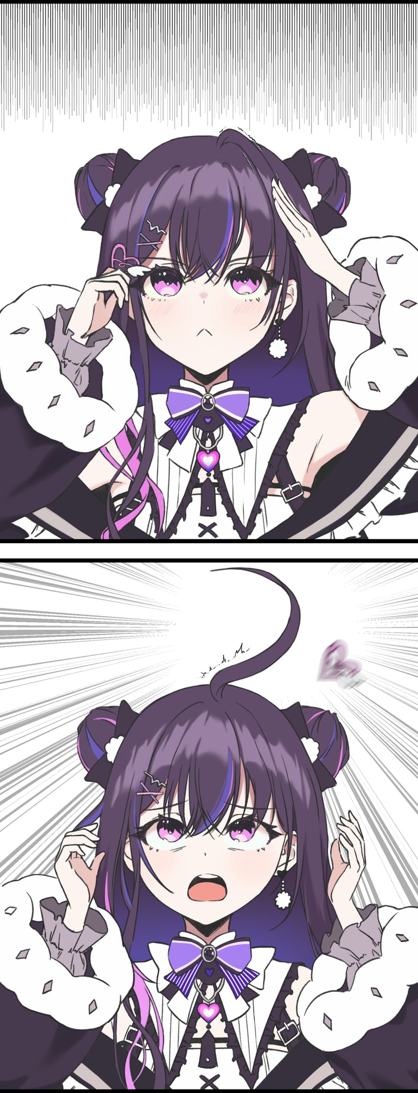 mikure narin (vspo! and 1 more) drawn by riro_(rir_0)
