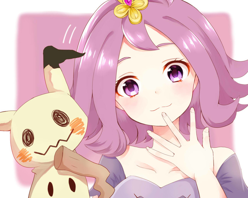 mimikyu and acerola (pokemon and 1 more) drawn by kotamun