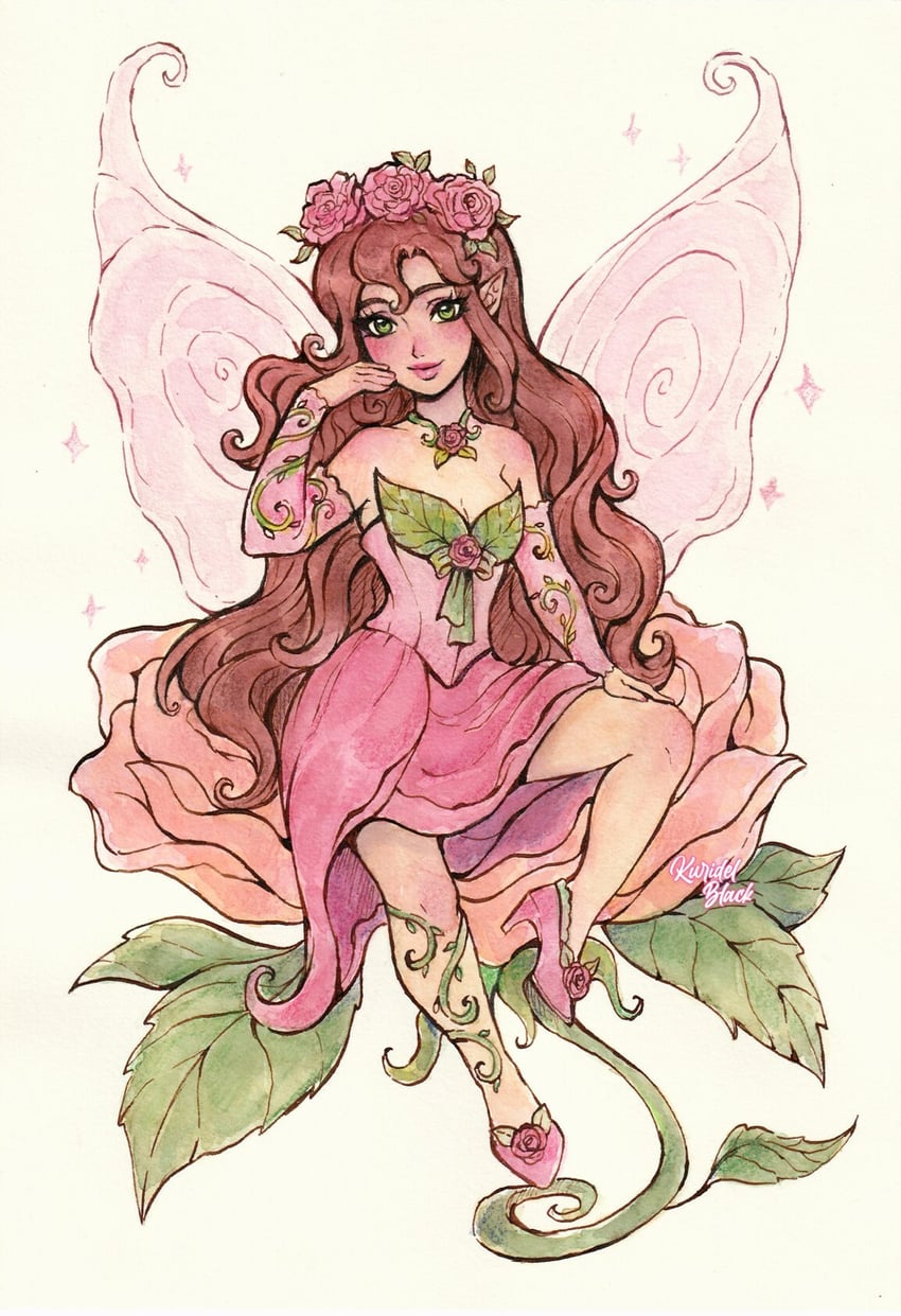 rosetta (disney fairies) drawn by kuridel