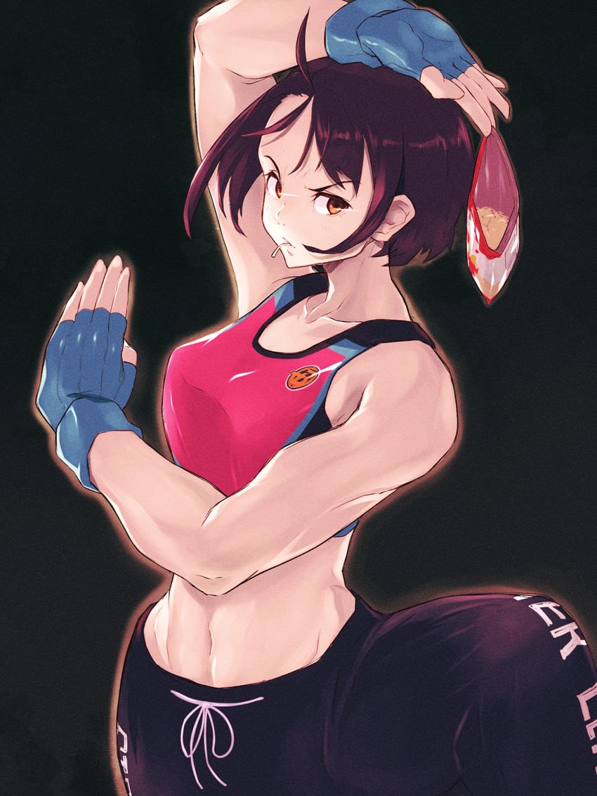 kazama akira (street fighter and 2 more) drawn by yuenibushi