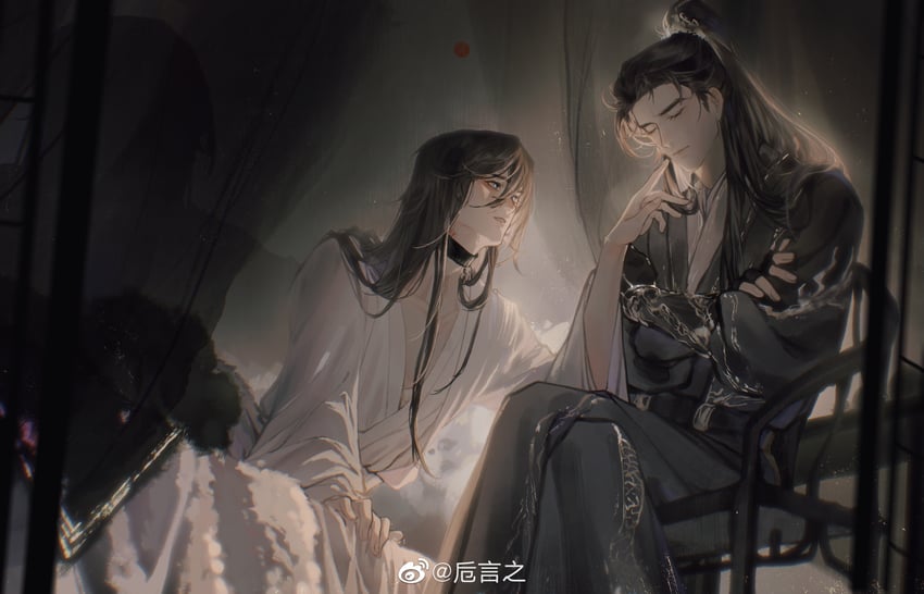 gu mang and mo xi (yuwu) drawn by zhi_yan_zhi