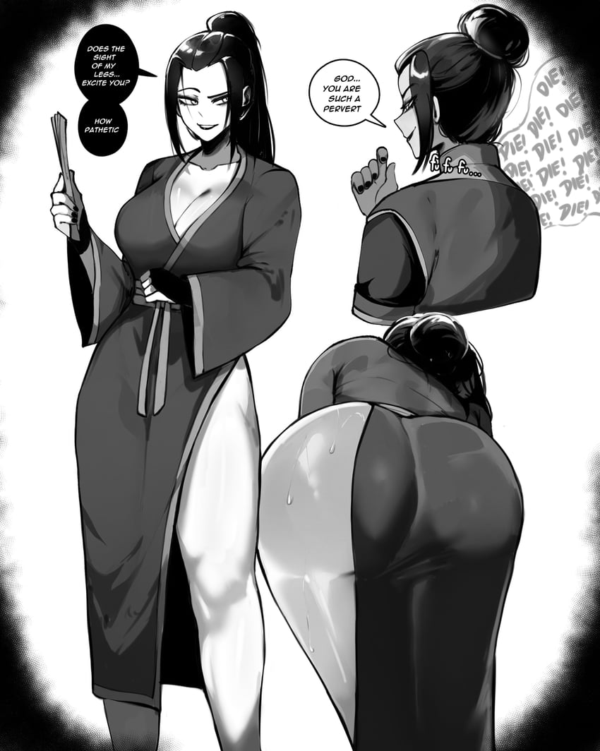azula (avatar legends and 1 more) drawn by masoq