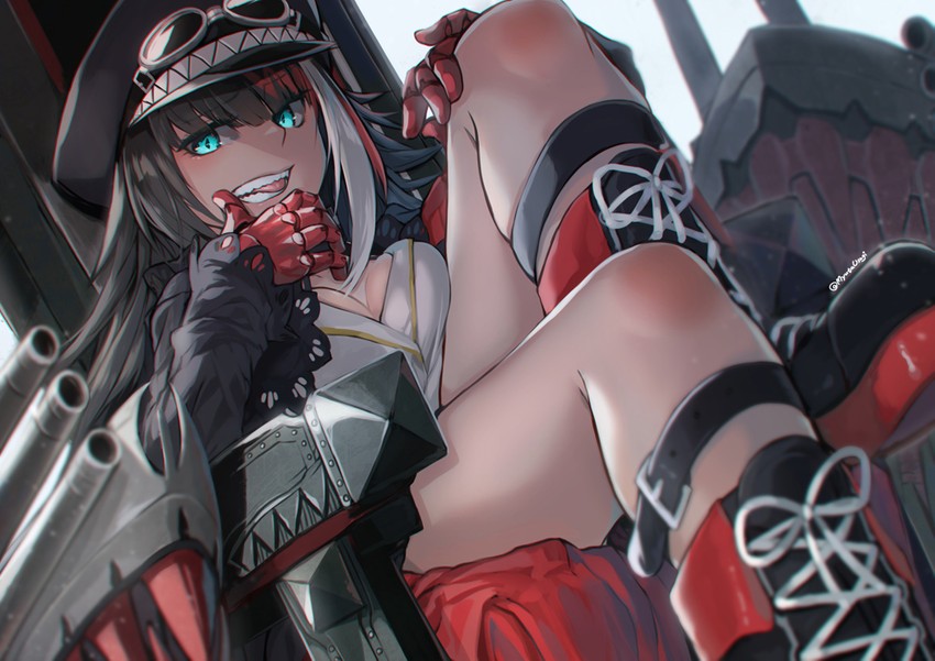 deutschland (azur lane) drawn by myuutau_tadakichi