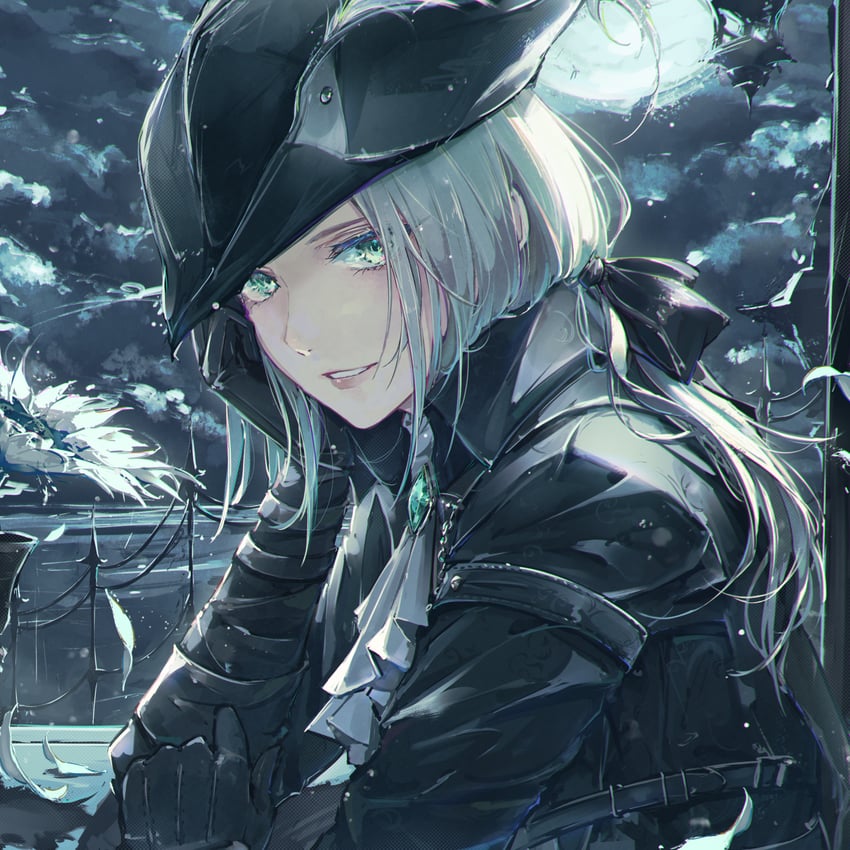 lady maria of the astral clocktower (bloodborne) drawn by fuunyon