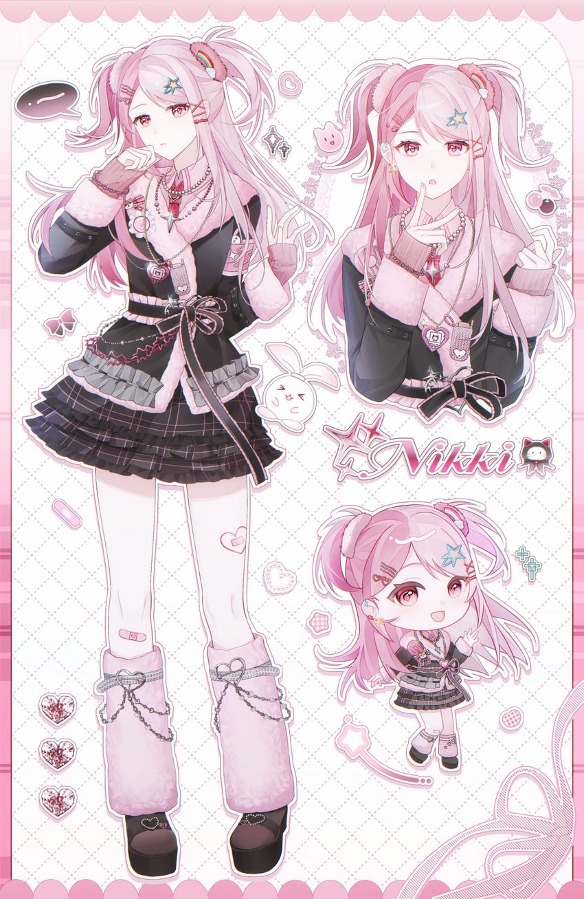 momo, rosie sweetheart, and blushbunny (nikki and 1 more) drawn by dianyinddc