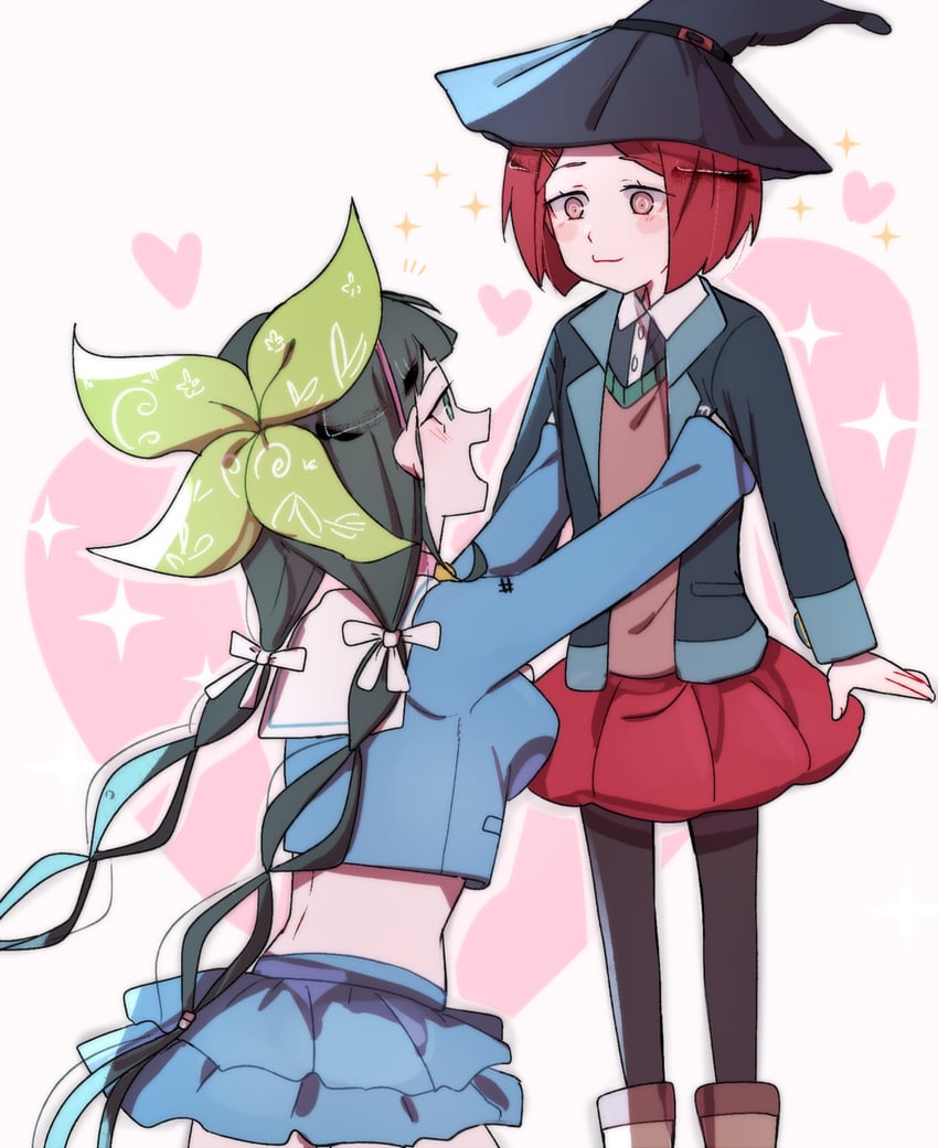 yumeno himiko and chabashira tenko (danganronpa and 1 more) drawn by huyandere
