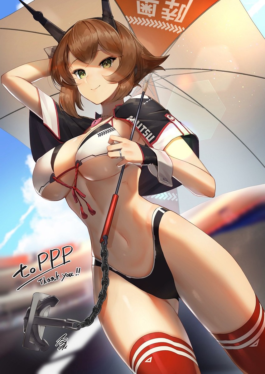 mutsu and mutsu kai ni (kantai collection) drawn by scottie_(phantom2)