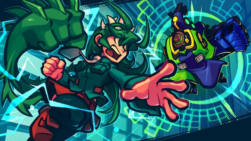 midoriya izuku, lucio, fukua, and big band (skullgirls) drawn by ionicisaac