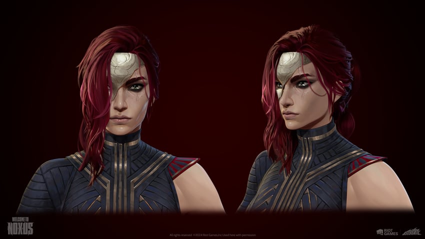 katarina (league of legends and 1 more) drawn by gillesroman