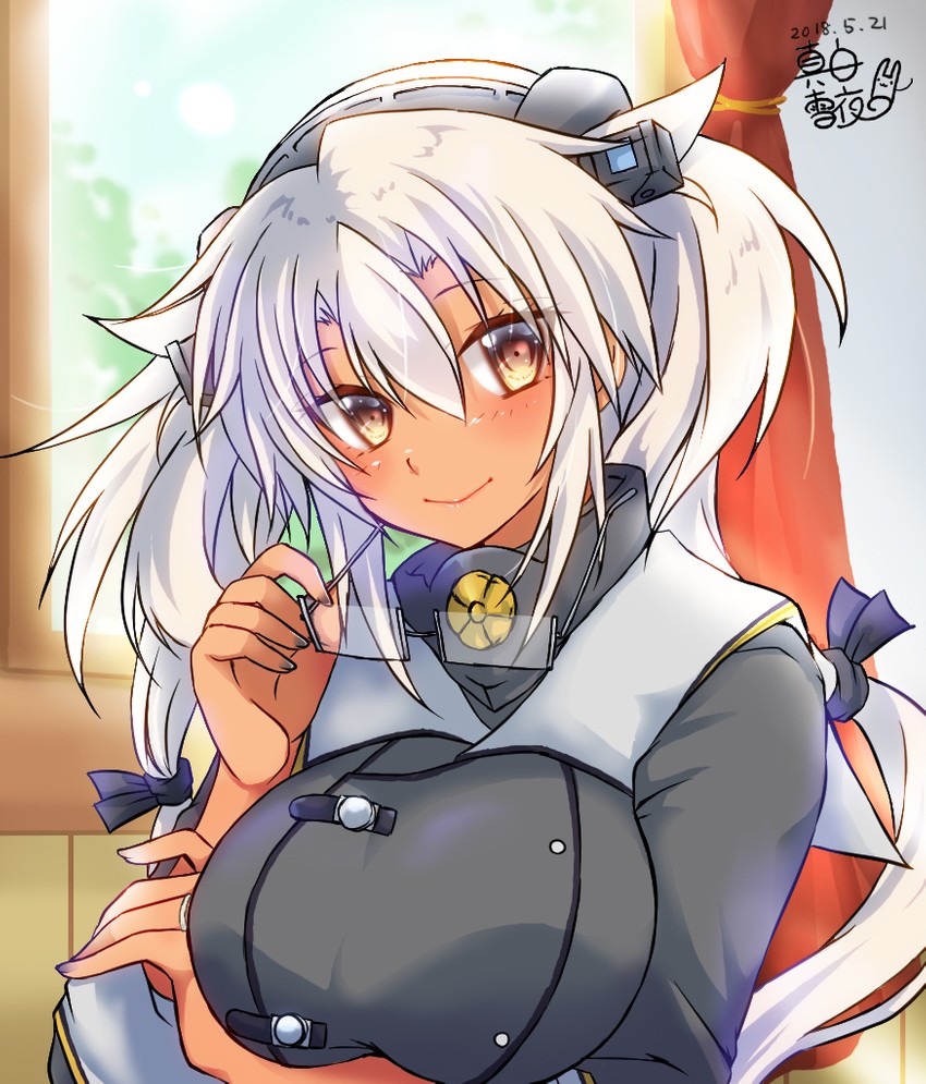musashi and musashi kai ni (kantai collection) drawn by mashiro_yukiya
