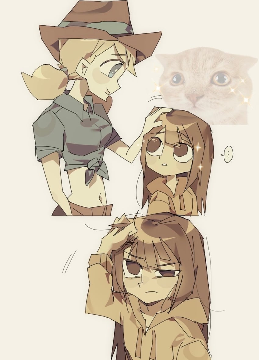 fiore and ashley (disventure camp) drawn by dokusuji_(kw9onou58)