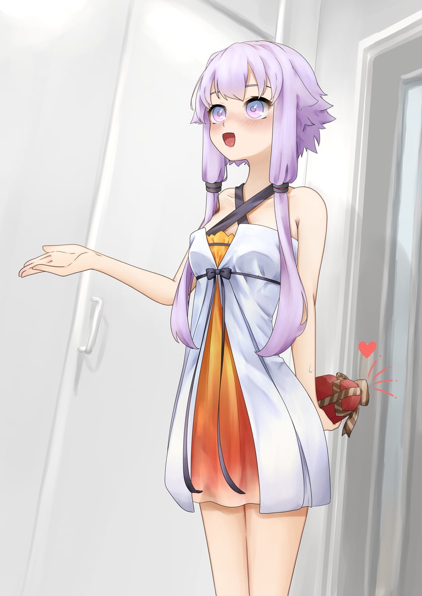 yuzuki yukari and okhotsk yukari (vocaloid and 1 more) drawn by chino2049