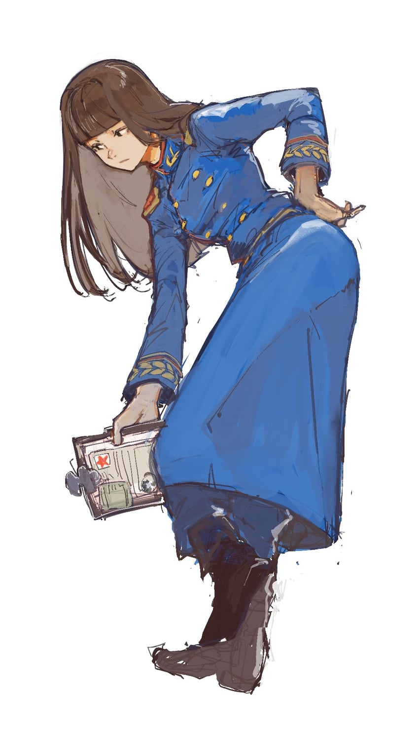 sasha (advance wars and 1 more) drawn by eeriesen3