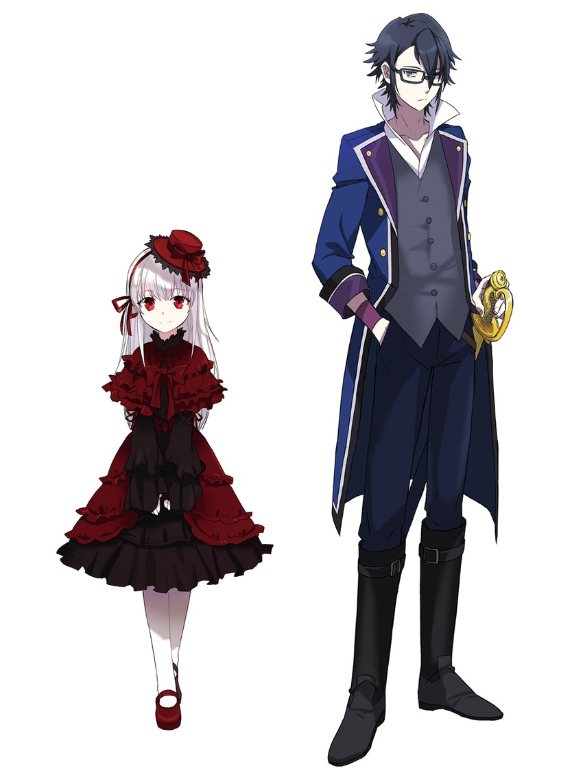 fushimi saruhiko and kushina anna (k-project) drawn by shokill