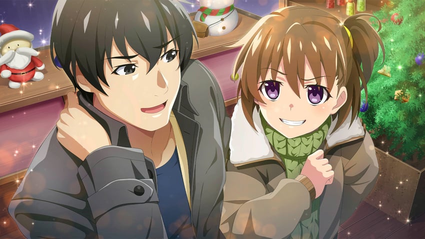 akasaka mamoru and akasaka miyuki (higurashi no naku koro ni and 1 more)