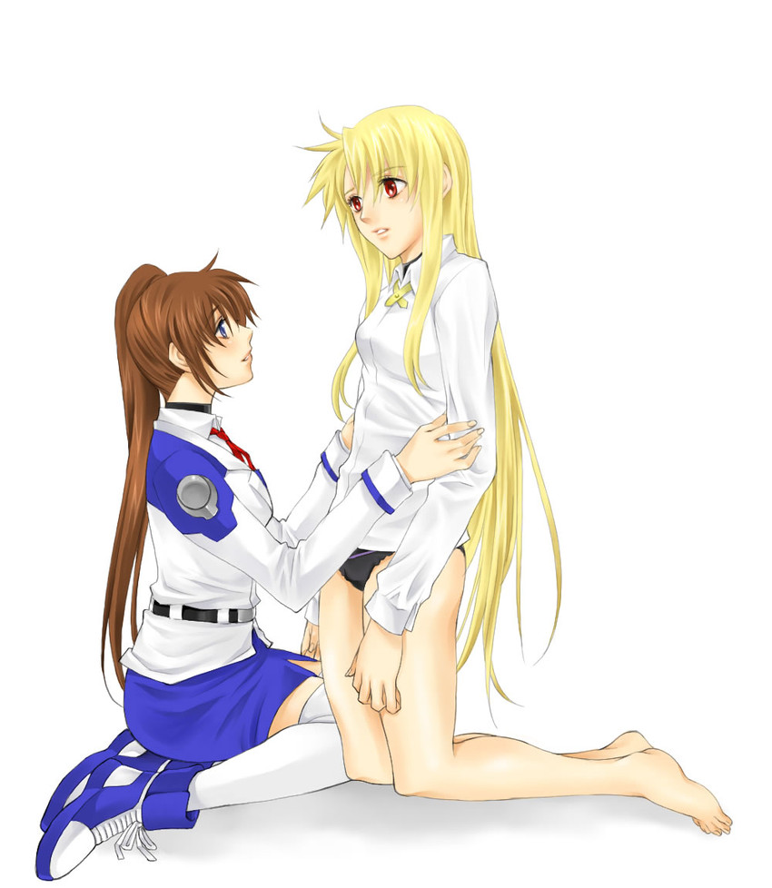 fate testarossa and takamachi nanoha (lyrical nanoha and 1 more)