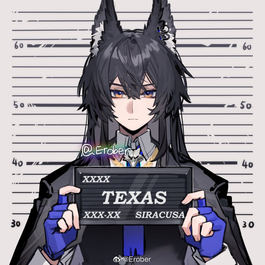 texas and texas the omertosa (arknights and 1 more) drawn by erober
