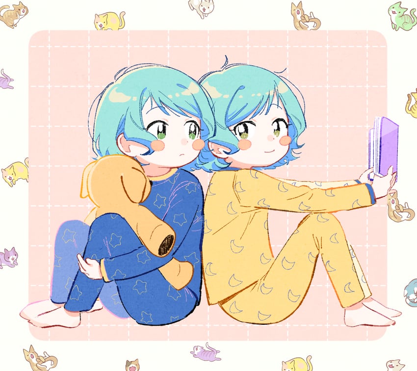 hikawa sayo and hikawa hina (bang dream!) drawn by zihacheol