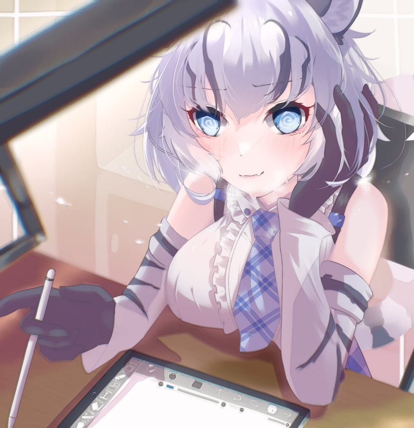 cave lion (kemono friends and 1 more) drawn by sarutori