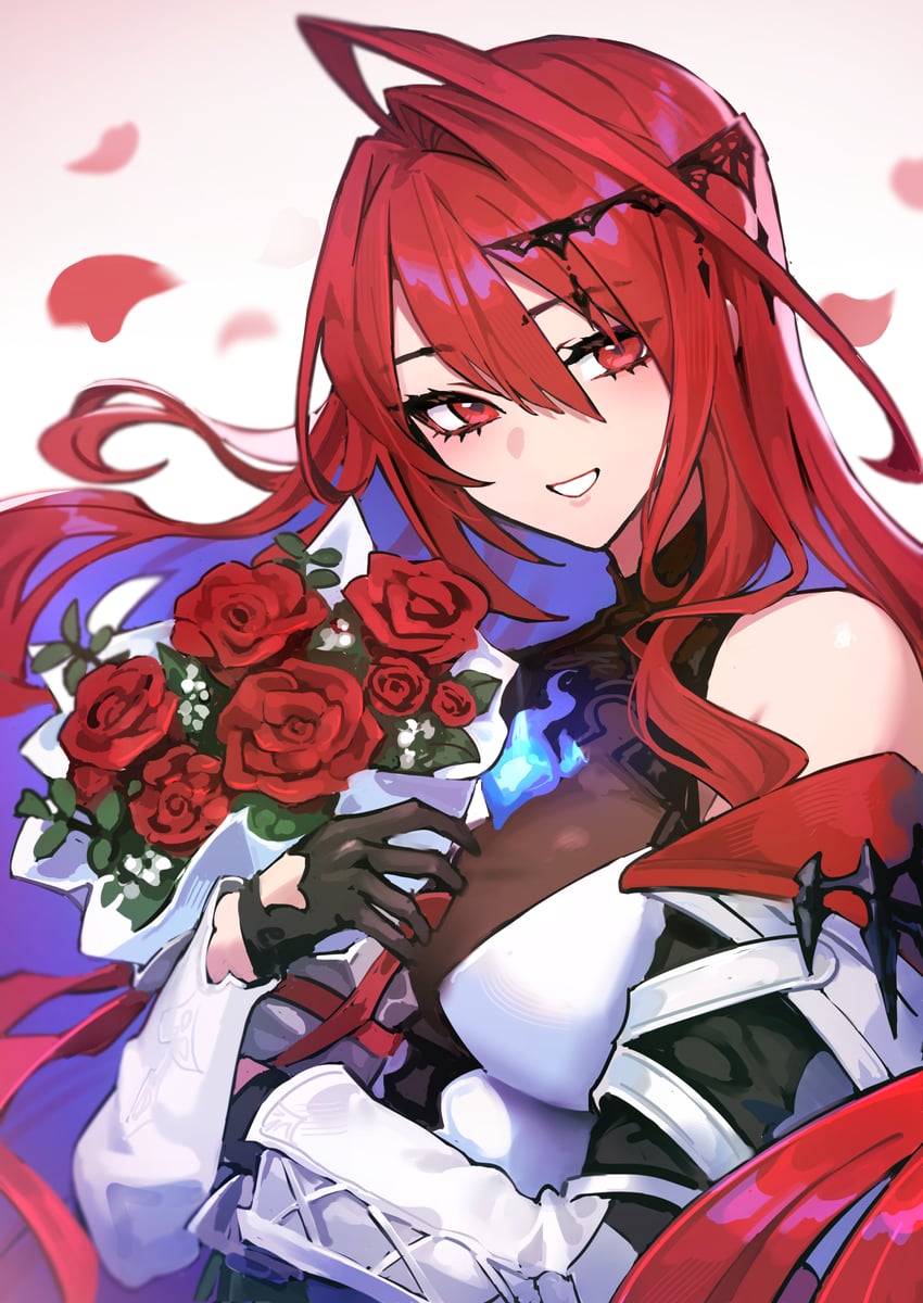 elizabeth rose bloodflame (hololive and 1 more) drawn by oopartz_yang
