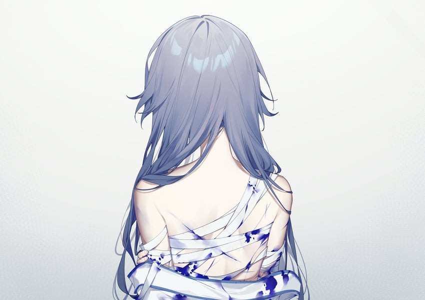 fu hua (honkai and 1 more) drawn by saya_atang