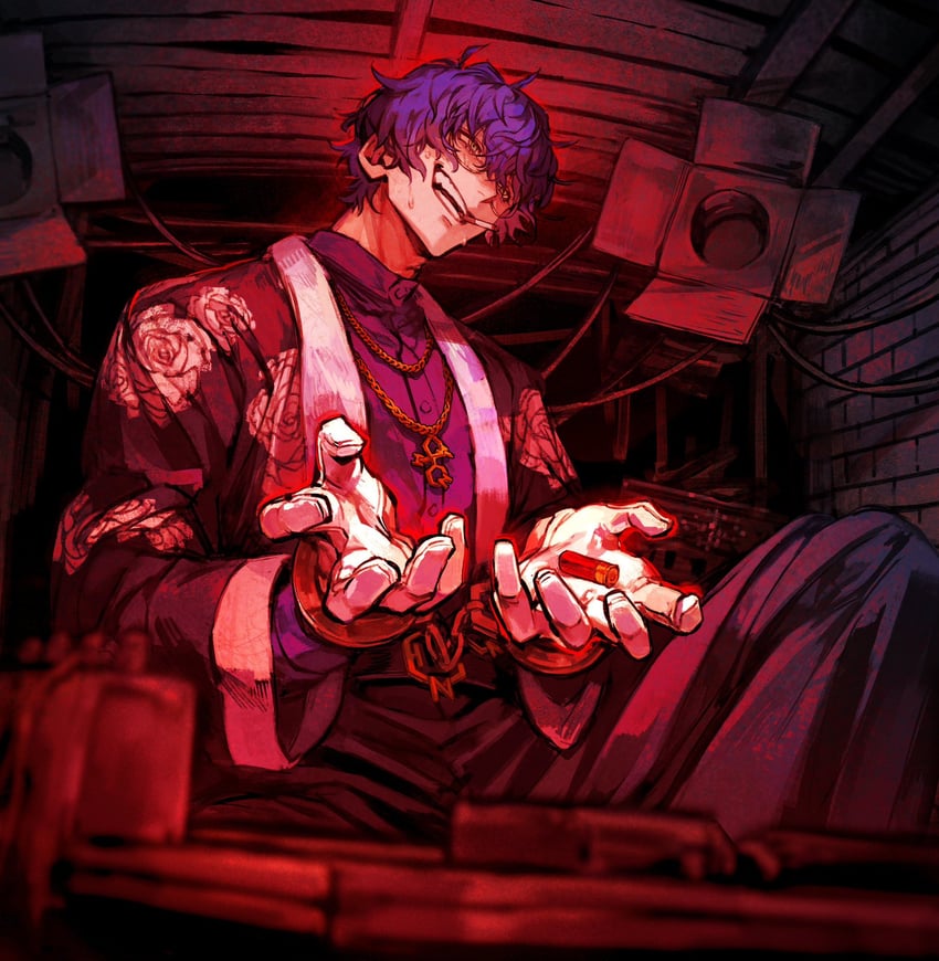 leos vincent (nijisanji and 1 more) drawn by cafemoka-septro
