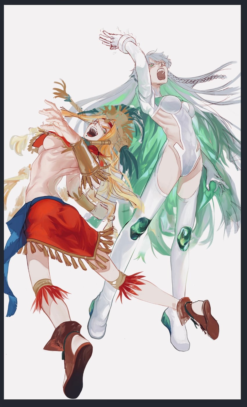 quetzalcoatl and kukulkan (fate and 1 more) drawn by bakushi_(kaeritai0609)
