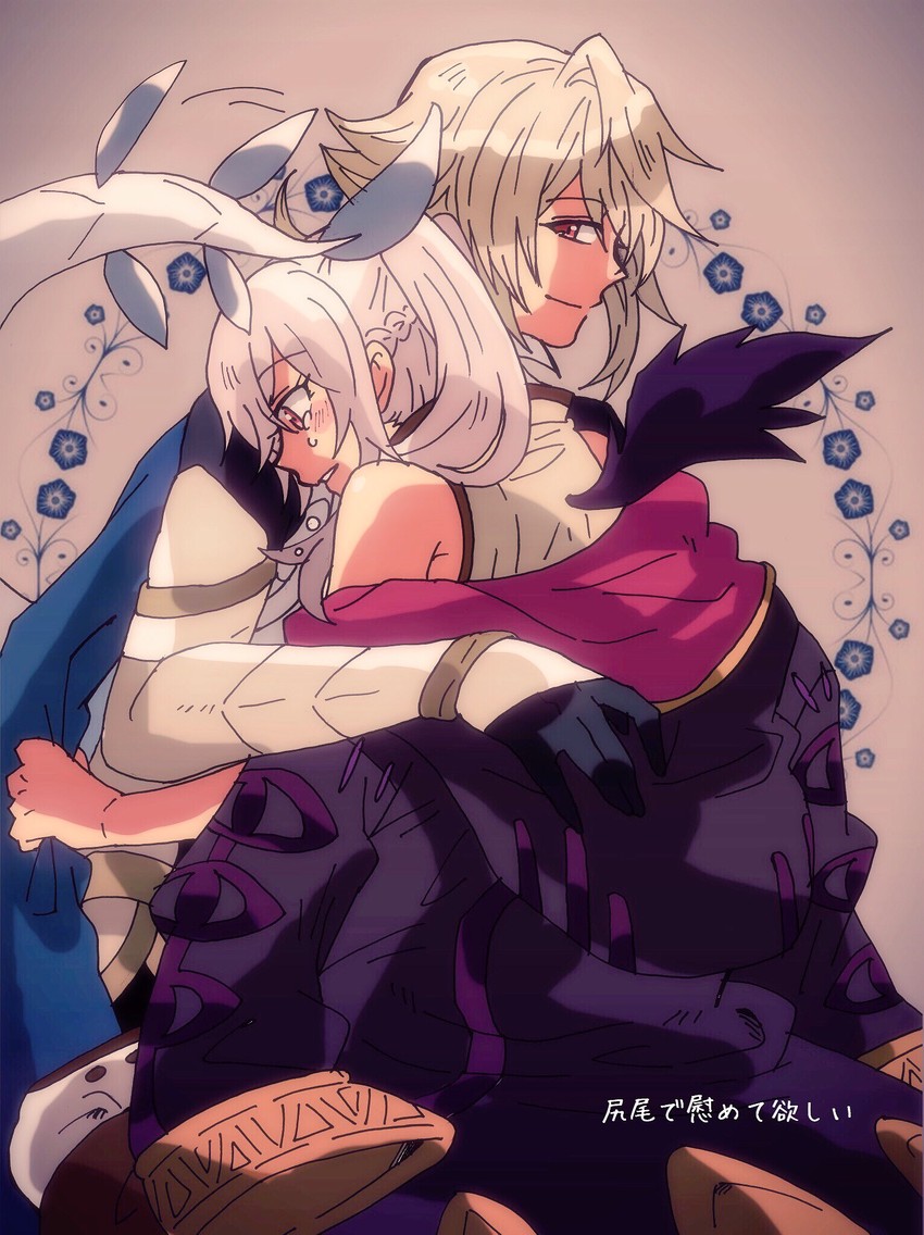 female robin and male corrin (fire emblem and 3 more) drawn by kiriya_(552260)