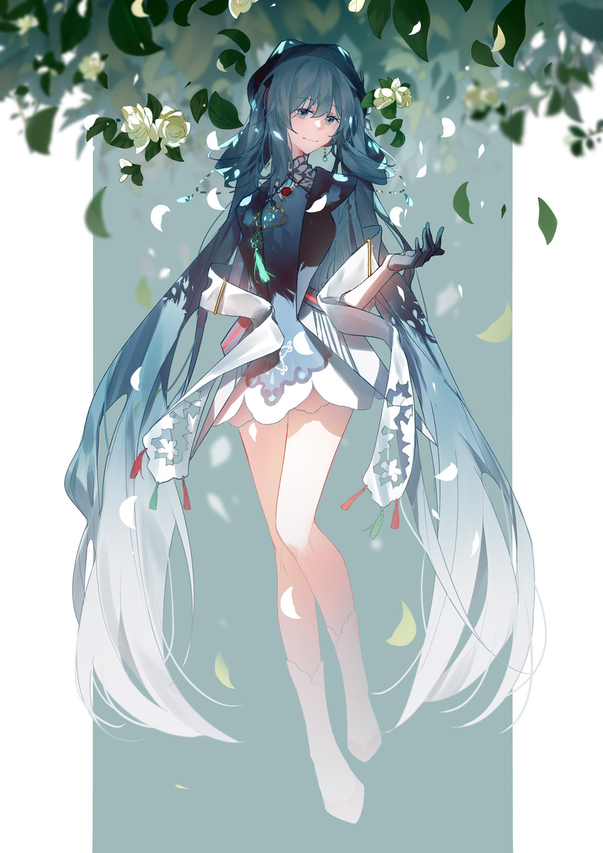 hatsune miku (vocaloid and 1 more) drawn by key_asan