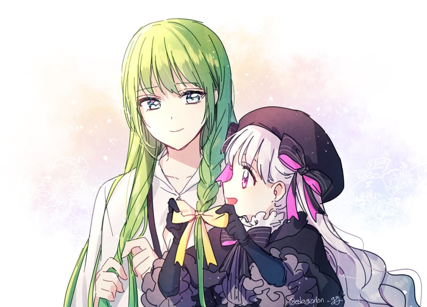 enkidu and nursery rhyme (fate and 1 more) drawn by ede