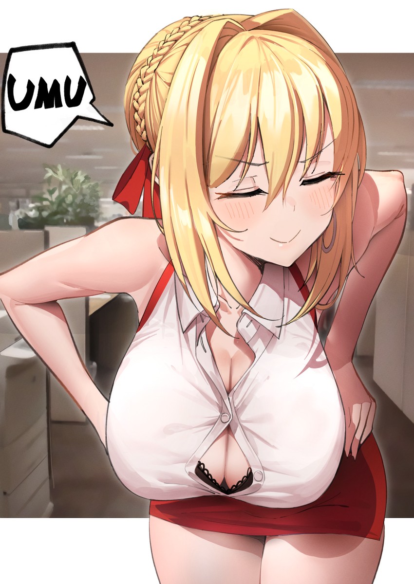 nero claudius (fate and 1 more) drawn by k_pring