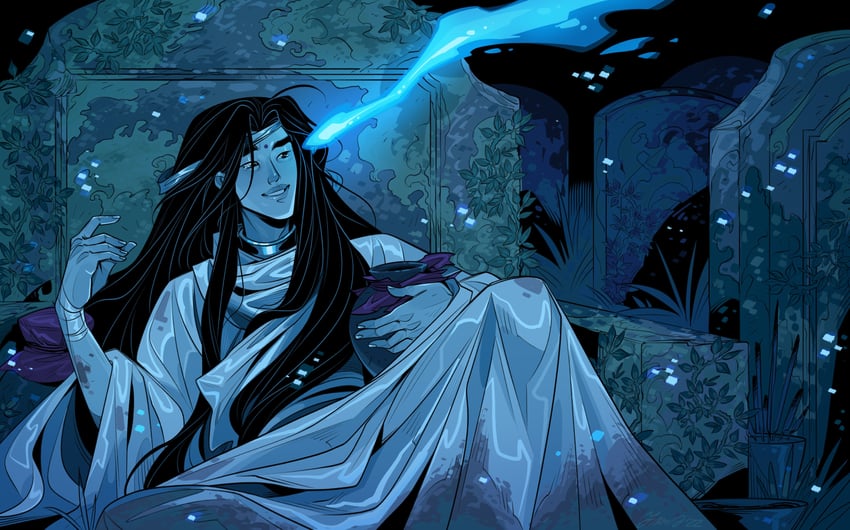 xie lian and hua cheng (tianguan cifu) drawn by fmd