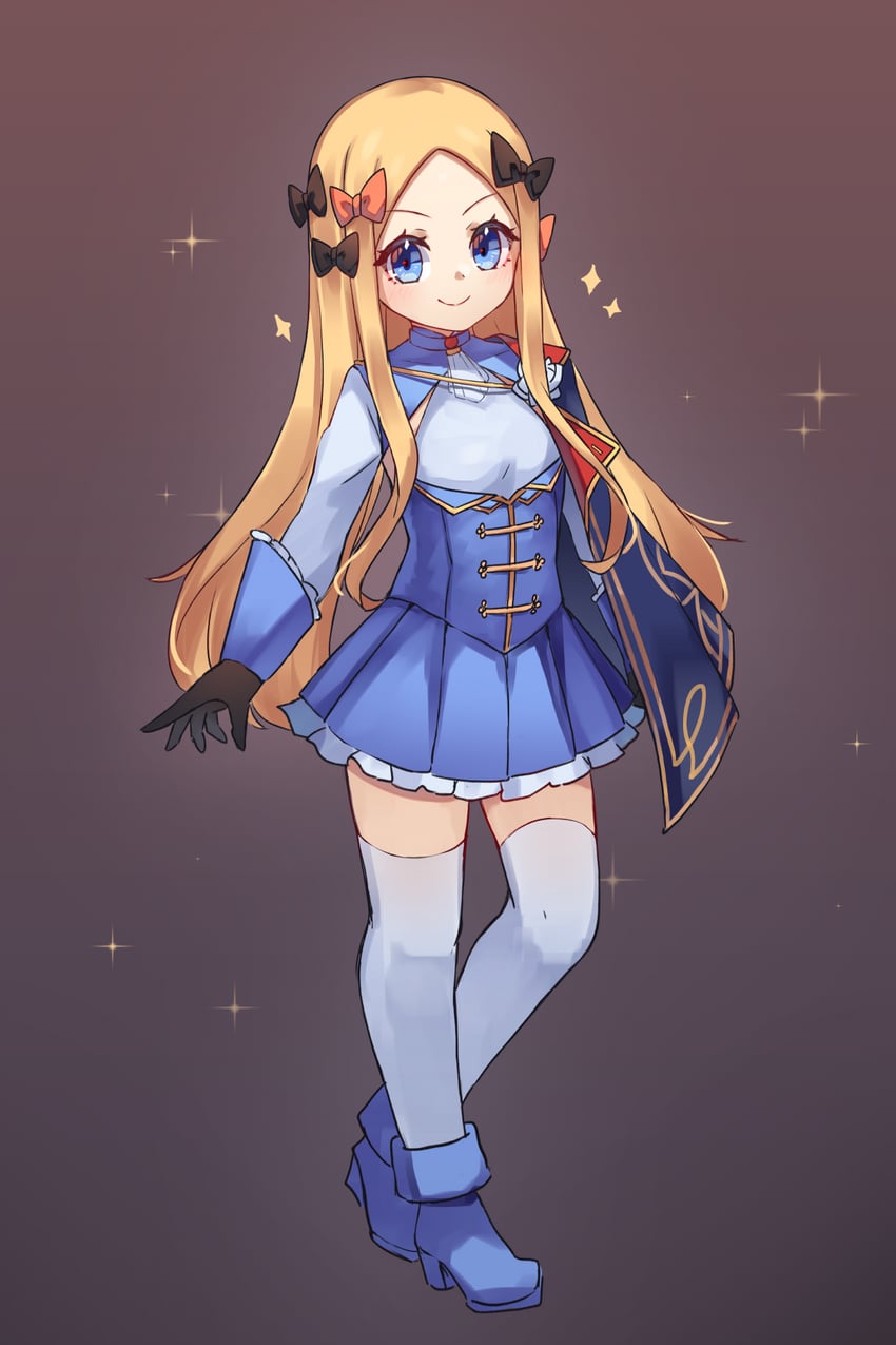 abigail williams and melusine (fate and 1 more) drawn by miya_(miyaruta)