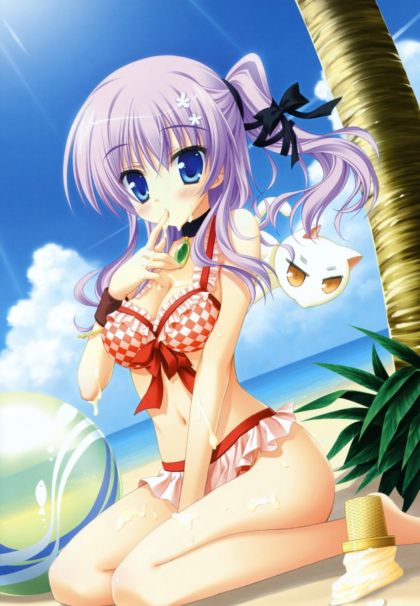 mihama hitsuji (natsu yume nagisa) drawn by moribe_(rabumanyo)