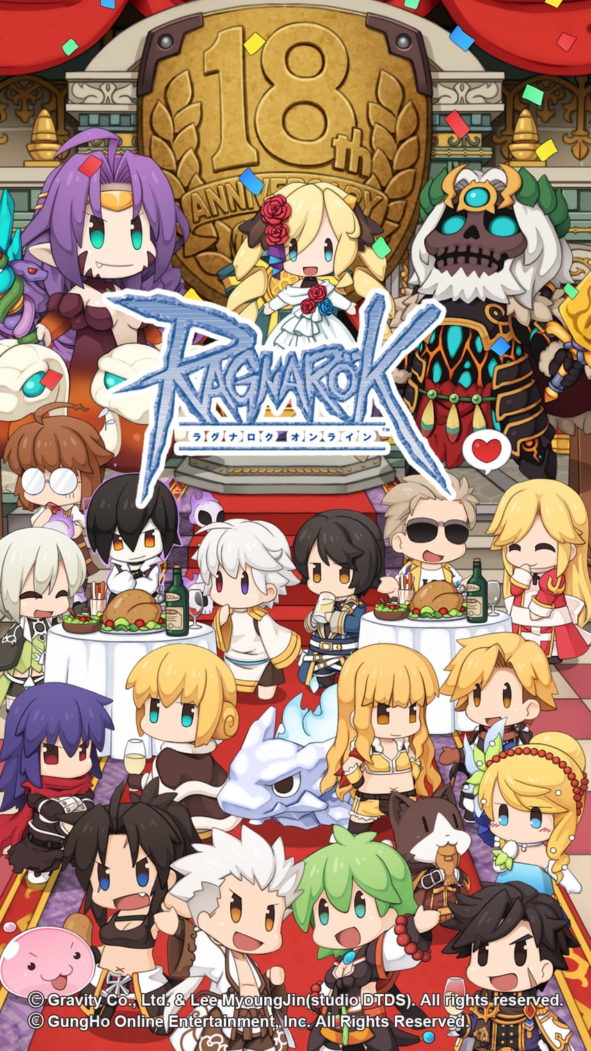 high priest, poring, high wizard, assassin cross, sniper, and 22 more (ragnarok online) drawn by yuichirou