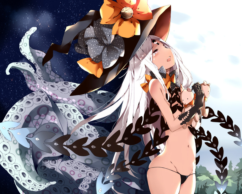 abigail williams (fate and 1 more) drawn by kyuu_(plastic_night_q)