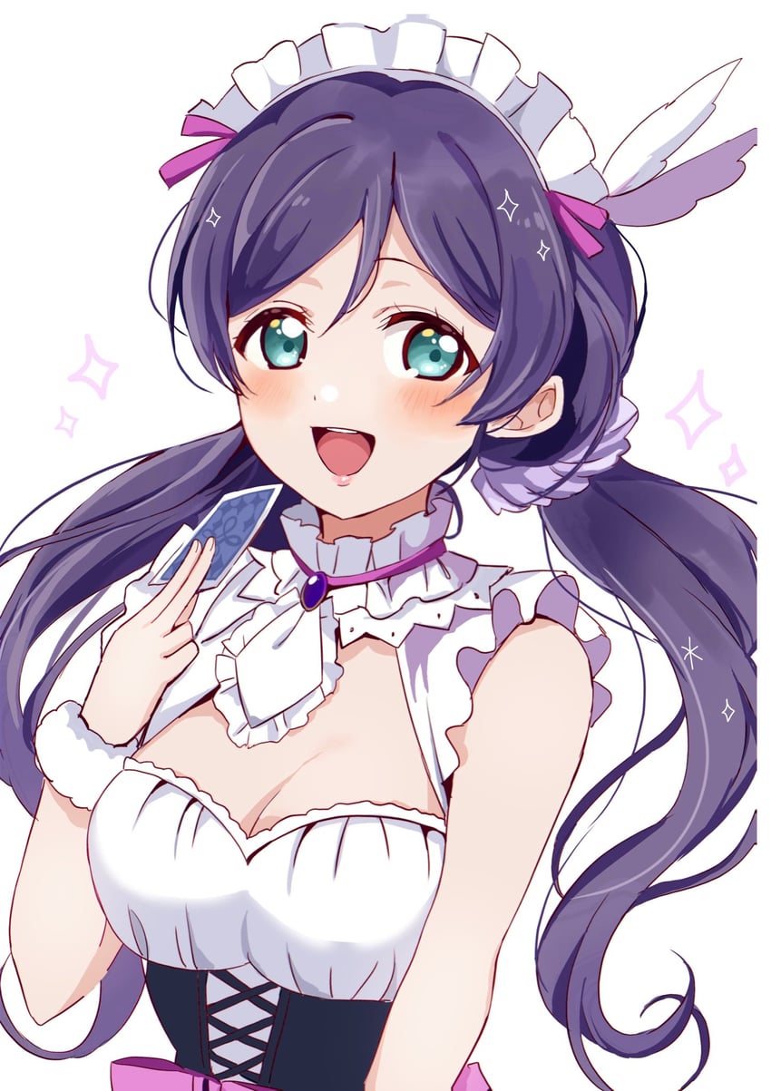 tojo nozomi (love live! and 1 more) drawn by tukiwa_poyo