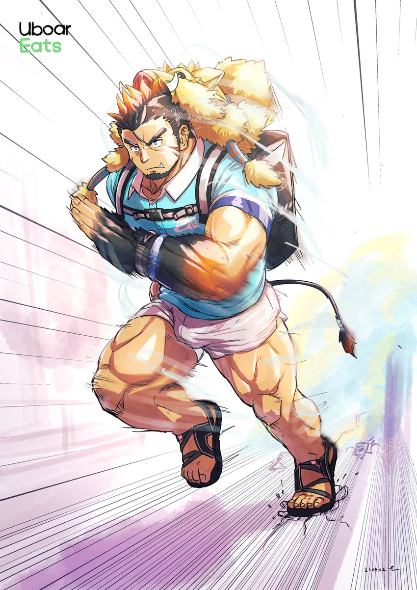 gullinbursti (tokyo afterschool summoners and 1 more) drawn by saro_(rotsw_00022)