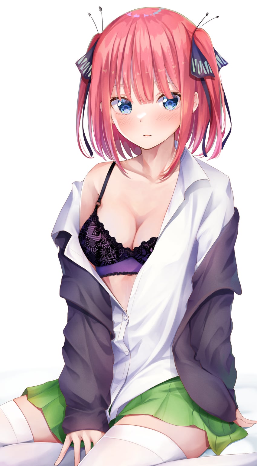 nakano nino (go-toubun no hanayome) drawn by yuunamida_uyu