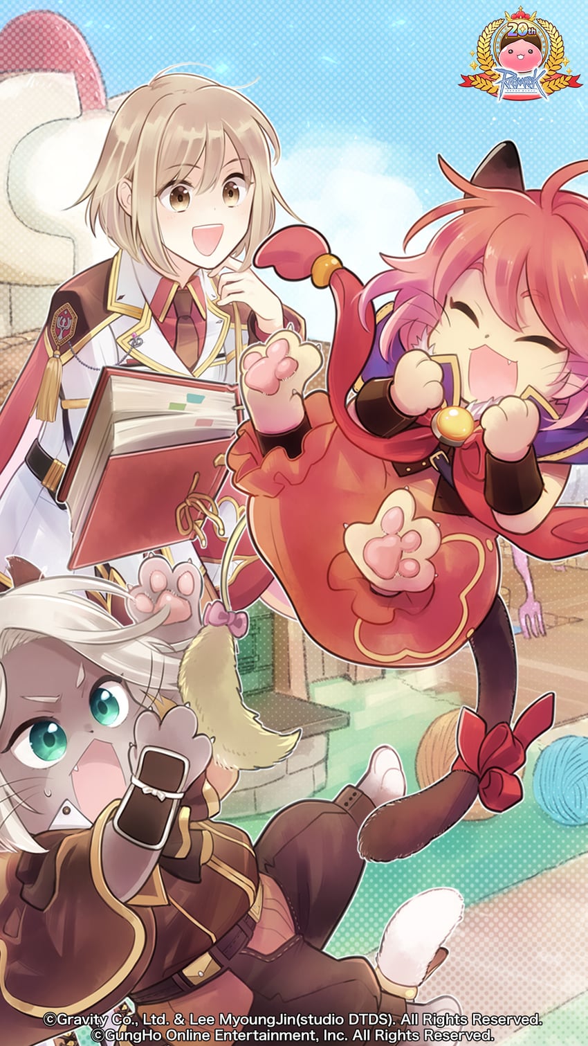 poring, genetic, and summoner (ragnarok online) drawn by fujioka_youko