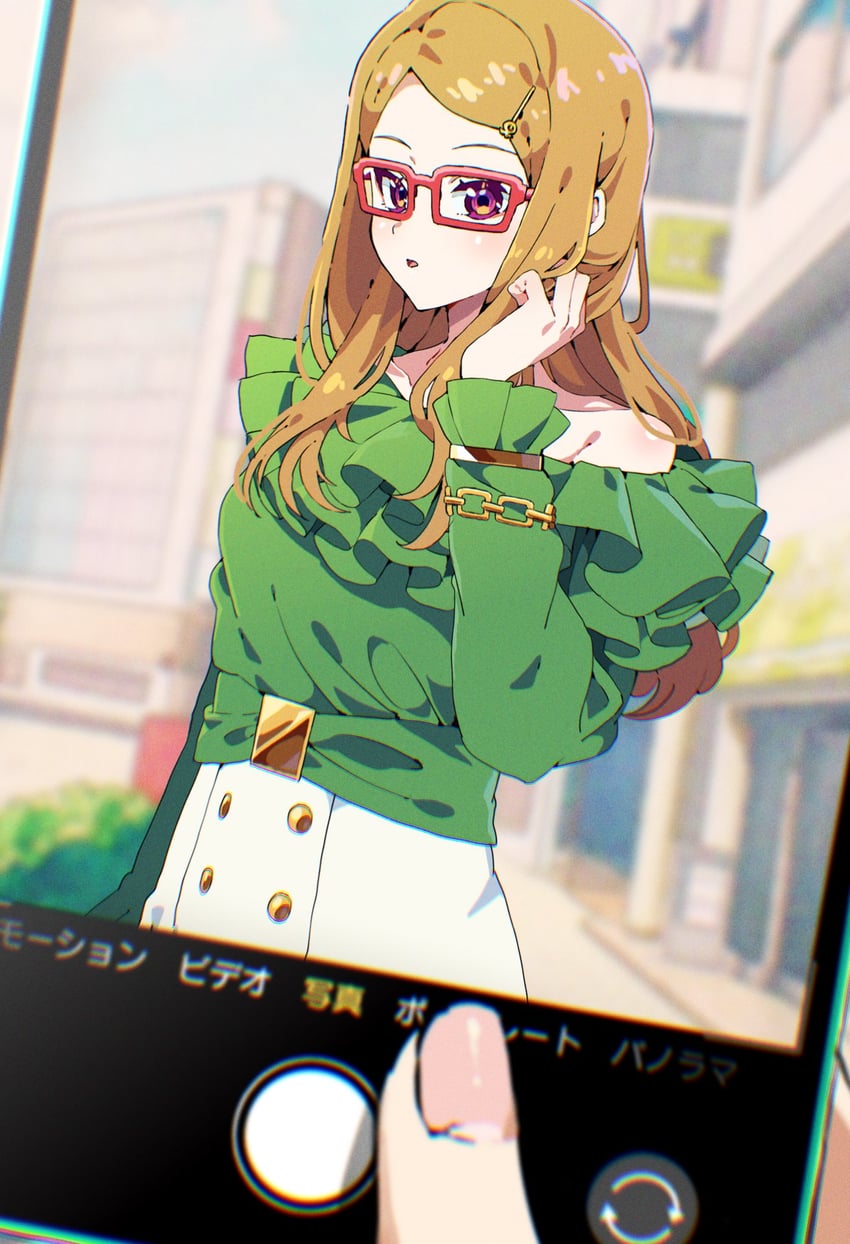 akai meganee (pretty series and 1 more) drawn by tsujii_luki